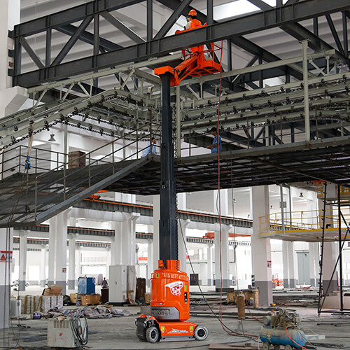 バッテリー式の高所作業車が選ばれる理由